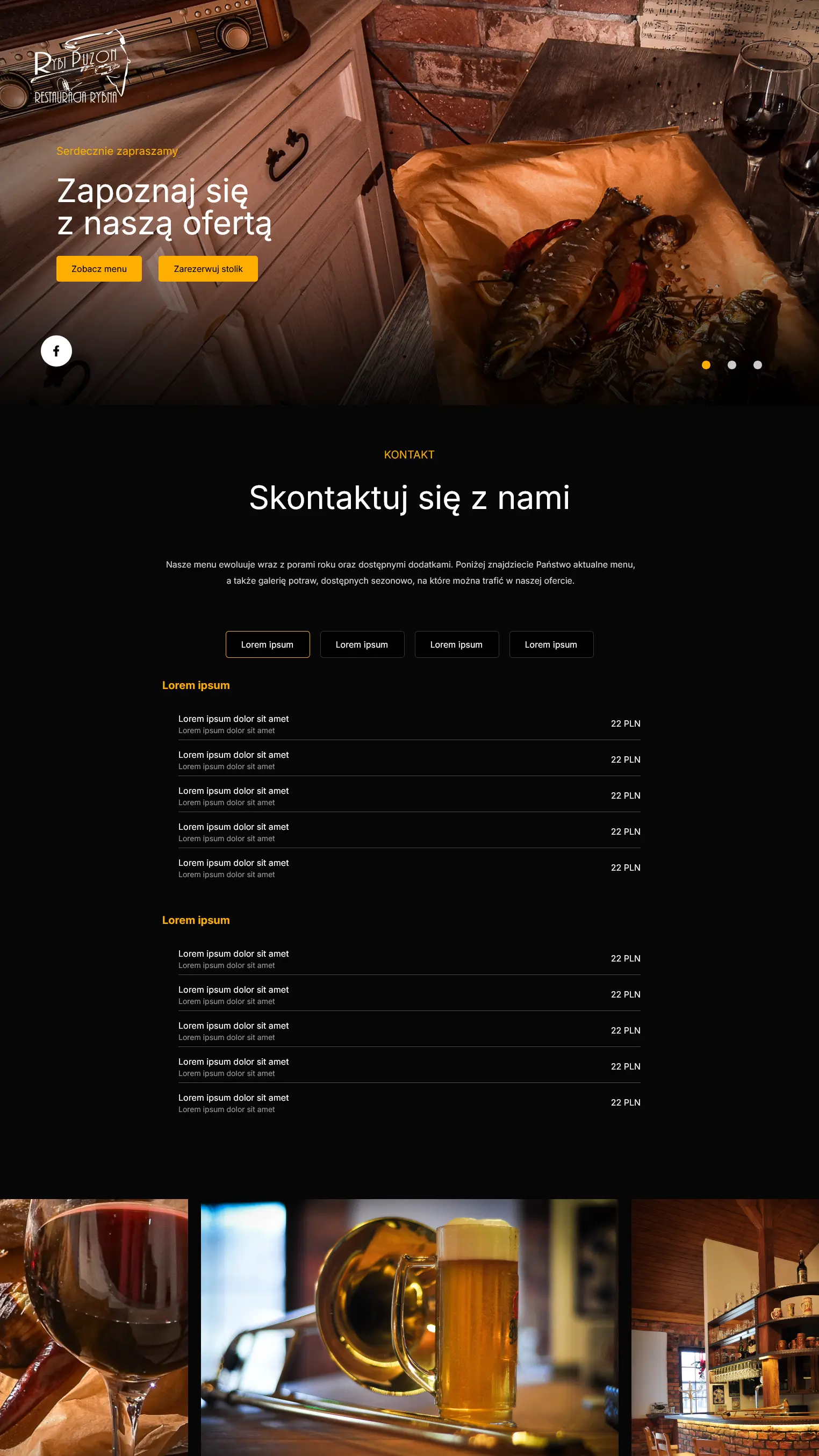 Rybi Puzon's landing page